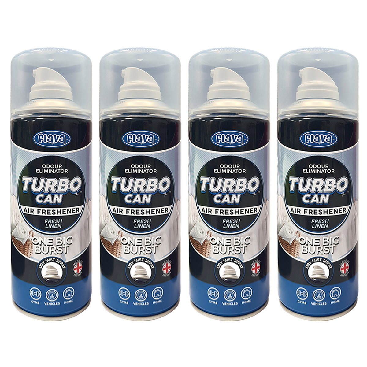 Flava Turbo Can Spray - Fresh Linen