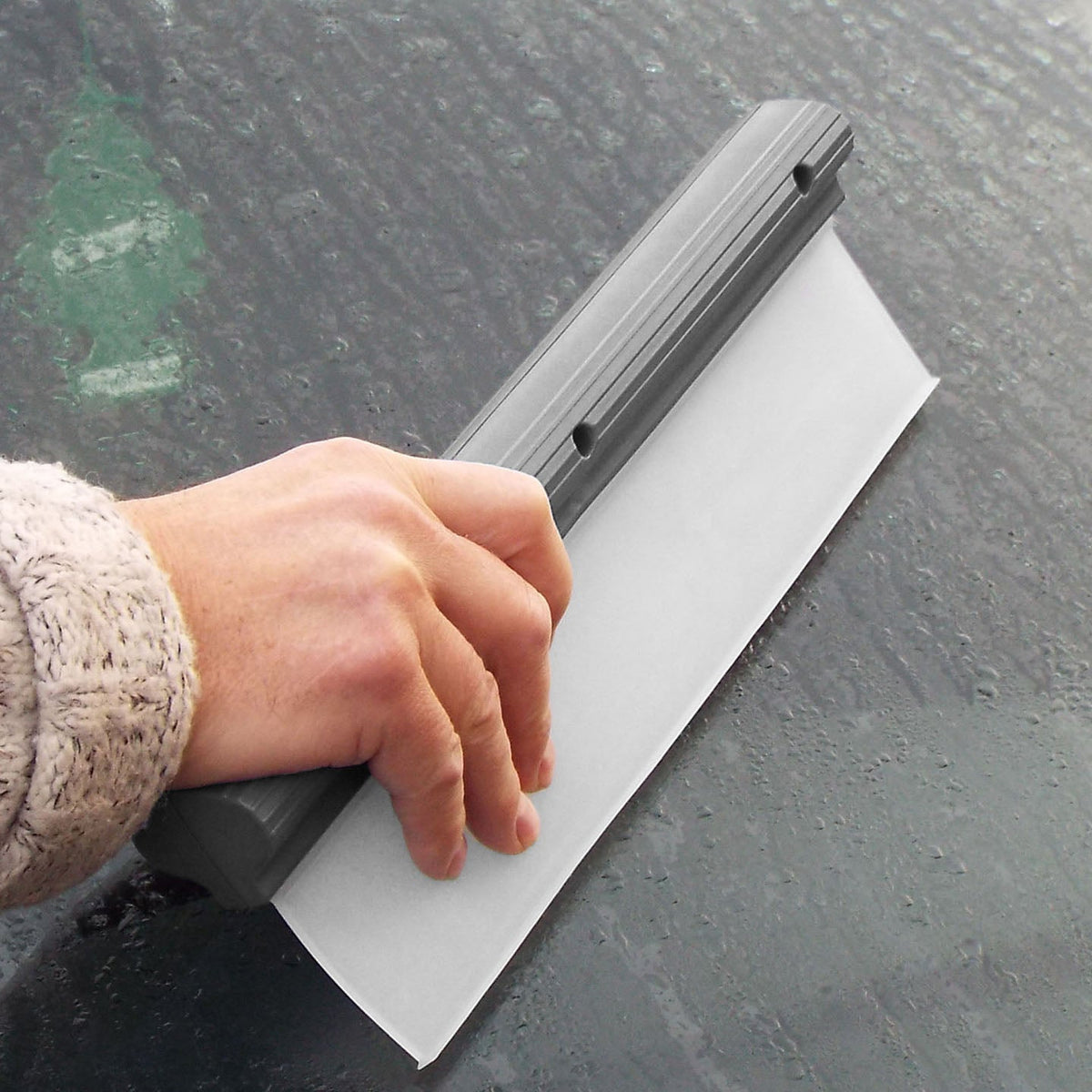 Silicone Windscreen Wipe Gray DIY Workshop Accessory Windscreen Ice Scraper