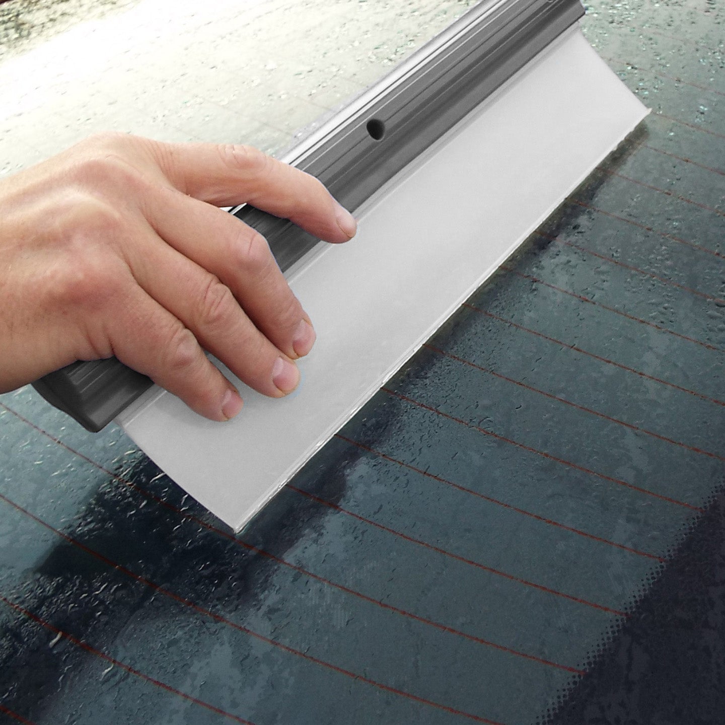 Silicone Windscreen Wipe Gray DIY Workshop Accessory Windscreen Ice Scraper