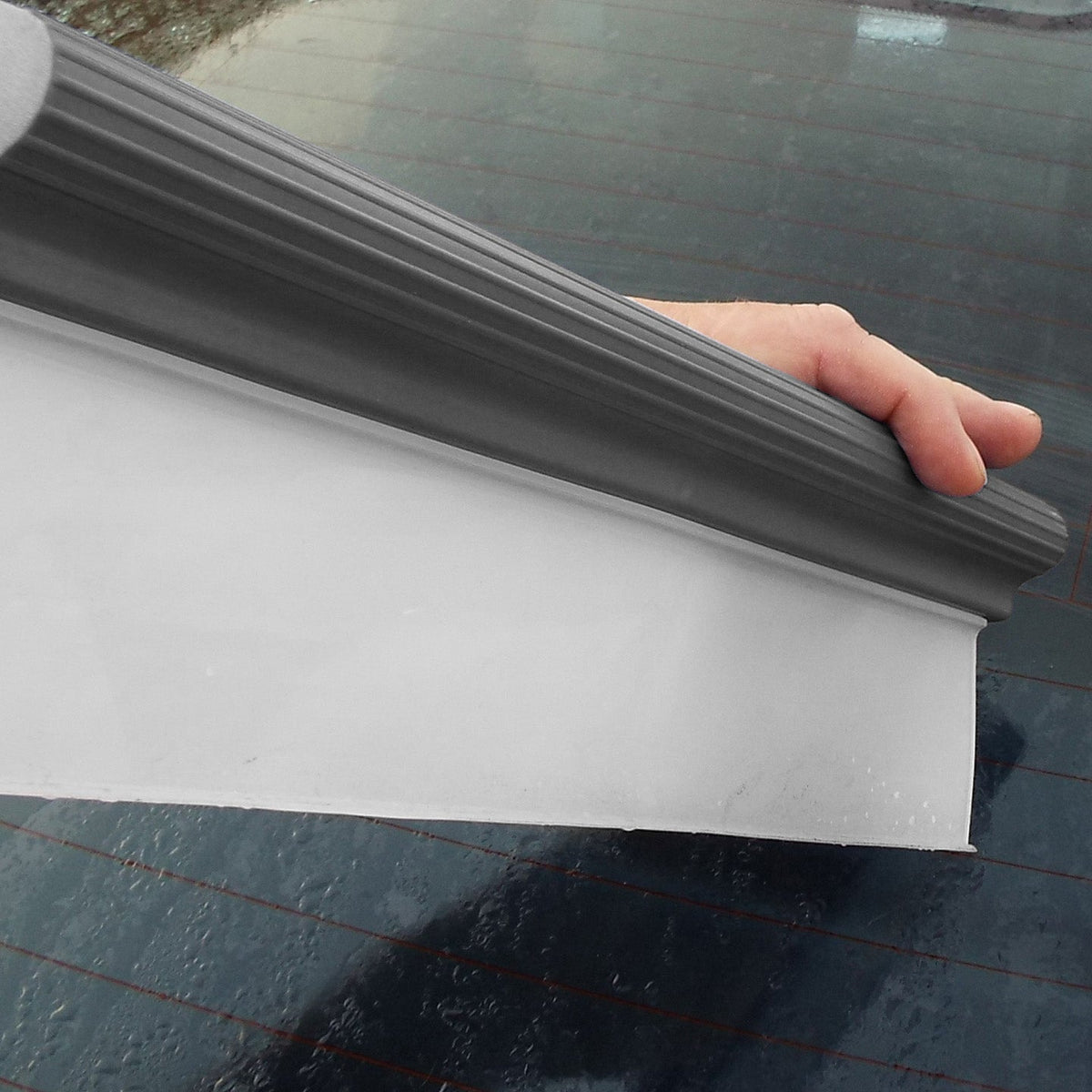 Silicone Windscreen Wipe Gray DIY Workshop Accessory Windscreen Ice Scraper
