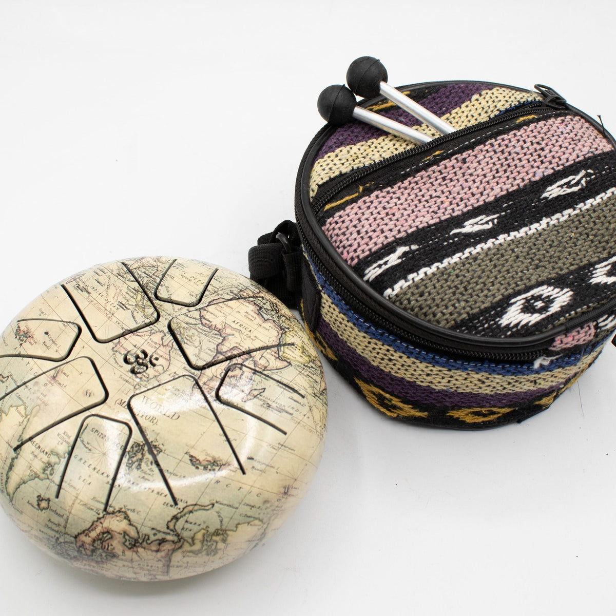 Low Med Hapi Drum Atlas- 14x7cm